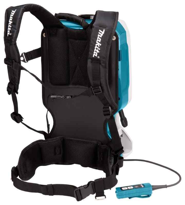 Makita DVC660PT2 2x18V Li-ion accu rugstofzuiger voor schoonmaak set (2x5.0Ah)