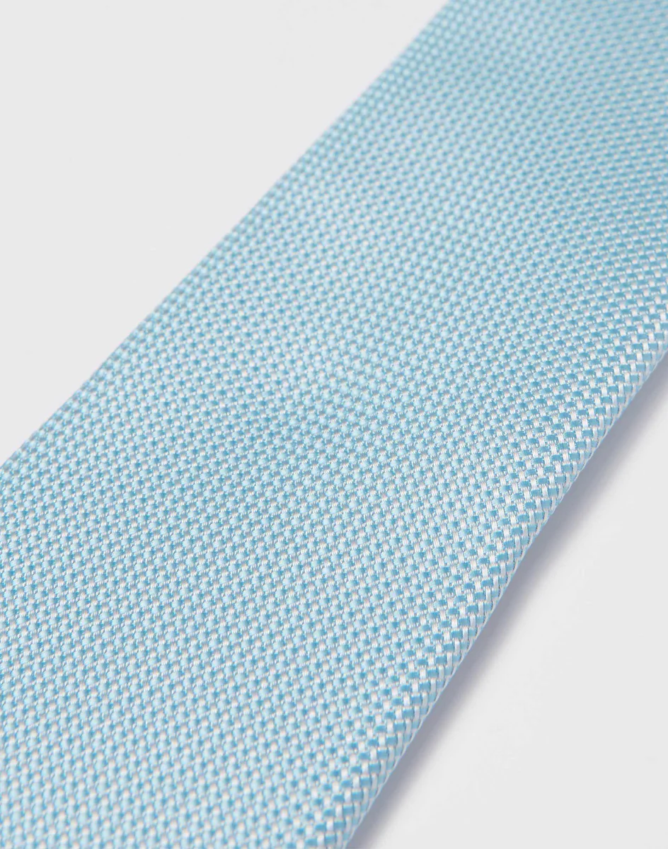 Cravate Super Slim Vert D'Eau