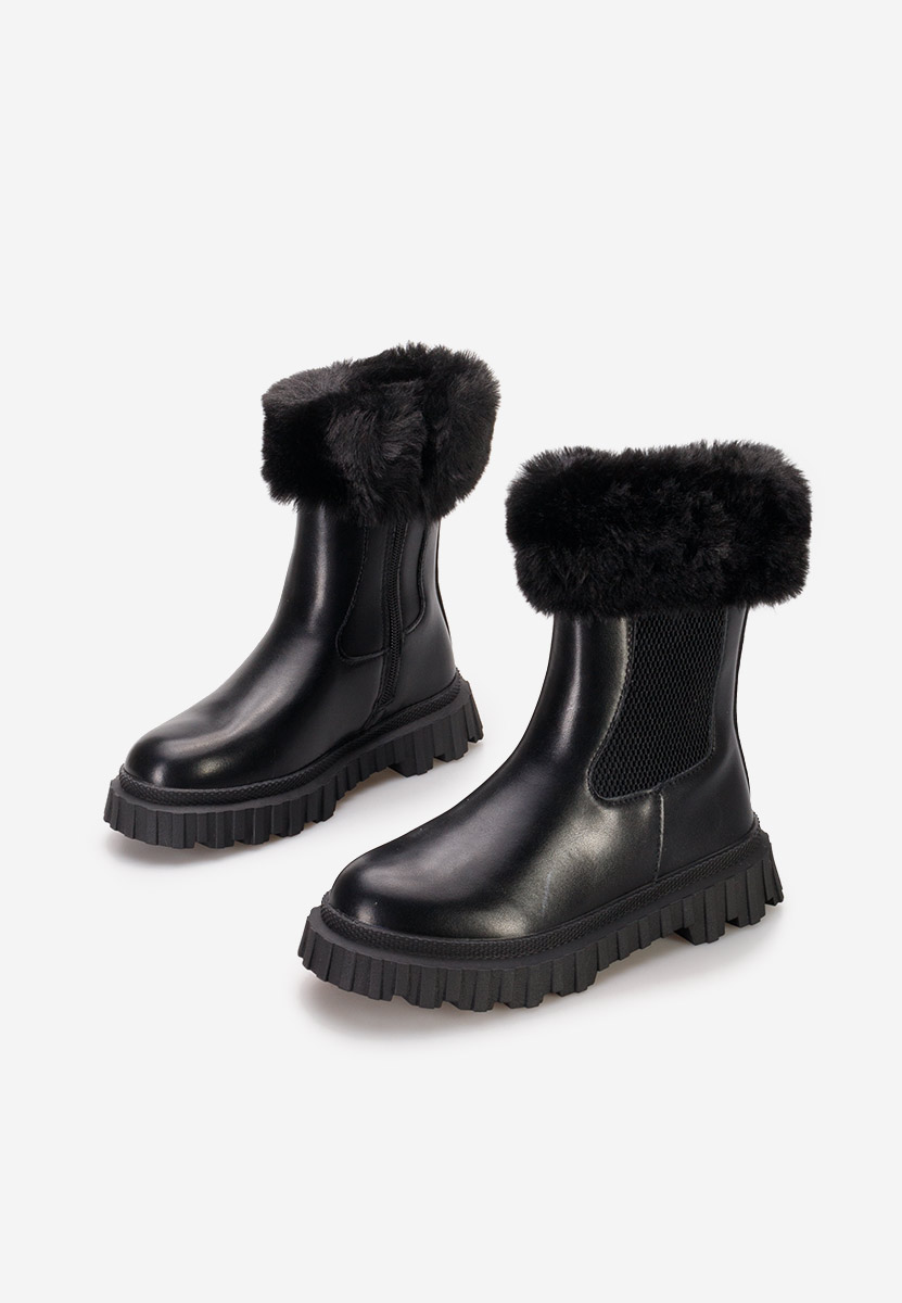Bottes pour filles noires Puffins