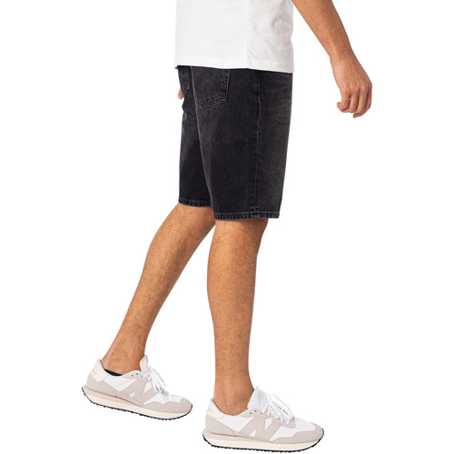 Superdry - Shorts De Mezclilla Rectos Vintage Negro
