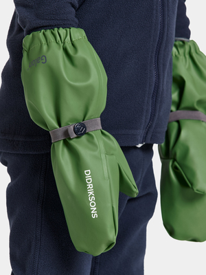Didriksons Pileglove Fôrede Regnvotter, Algae Green