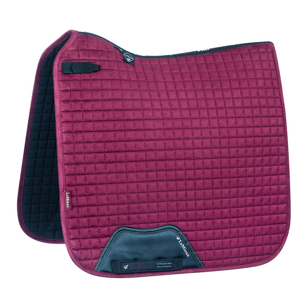 Le Mieux SUEDE SQUARE - Tapis de dressage mulberry