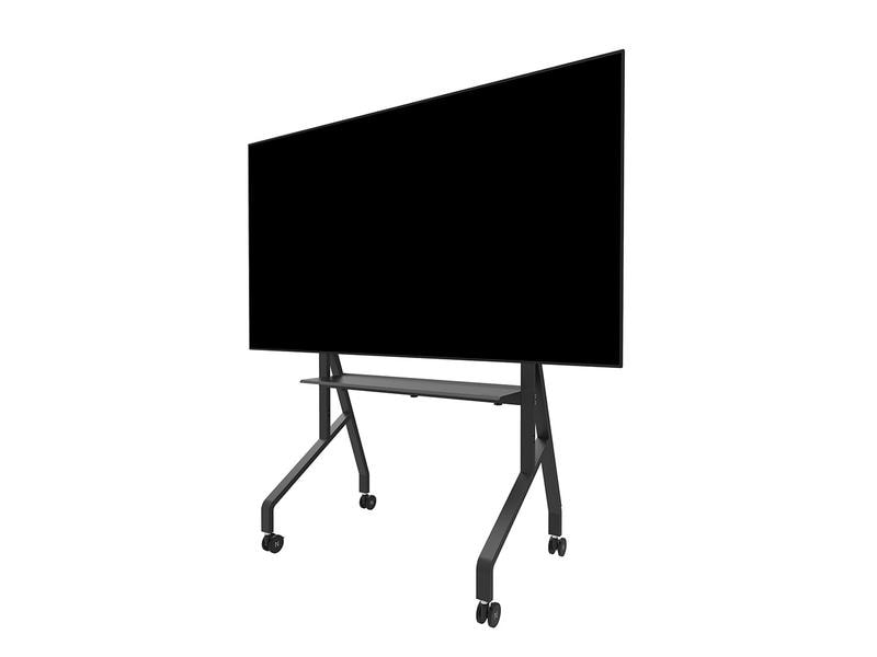 NEOMOUNTS TV-Trolley FL50-525BL1 Schwarz Mobiler Bodenständer für 55-86