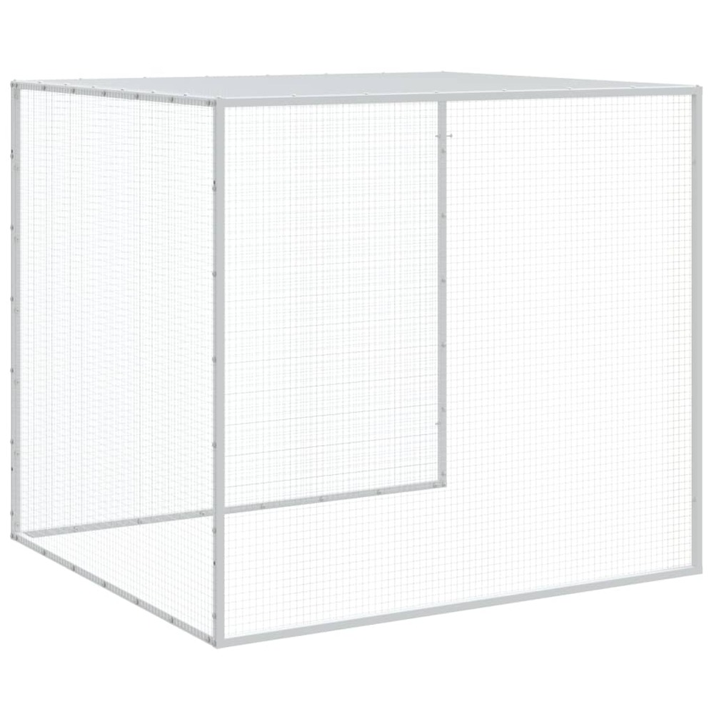 Poulailler avec toit anthracite 1003x98x90 cm acier galvanisé