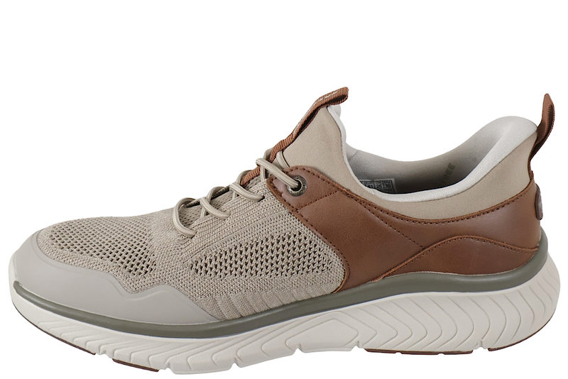 SKECHERS ARCH FIT CROSSER - EMERIC TAUPE SLIP-INS