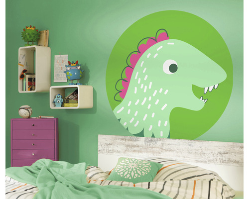 Zelfklevend fotobehang D1-067 Dot Kleine Dino Tyranno Ø 125 cm