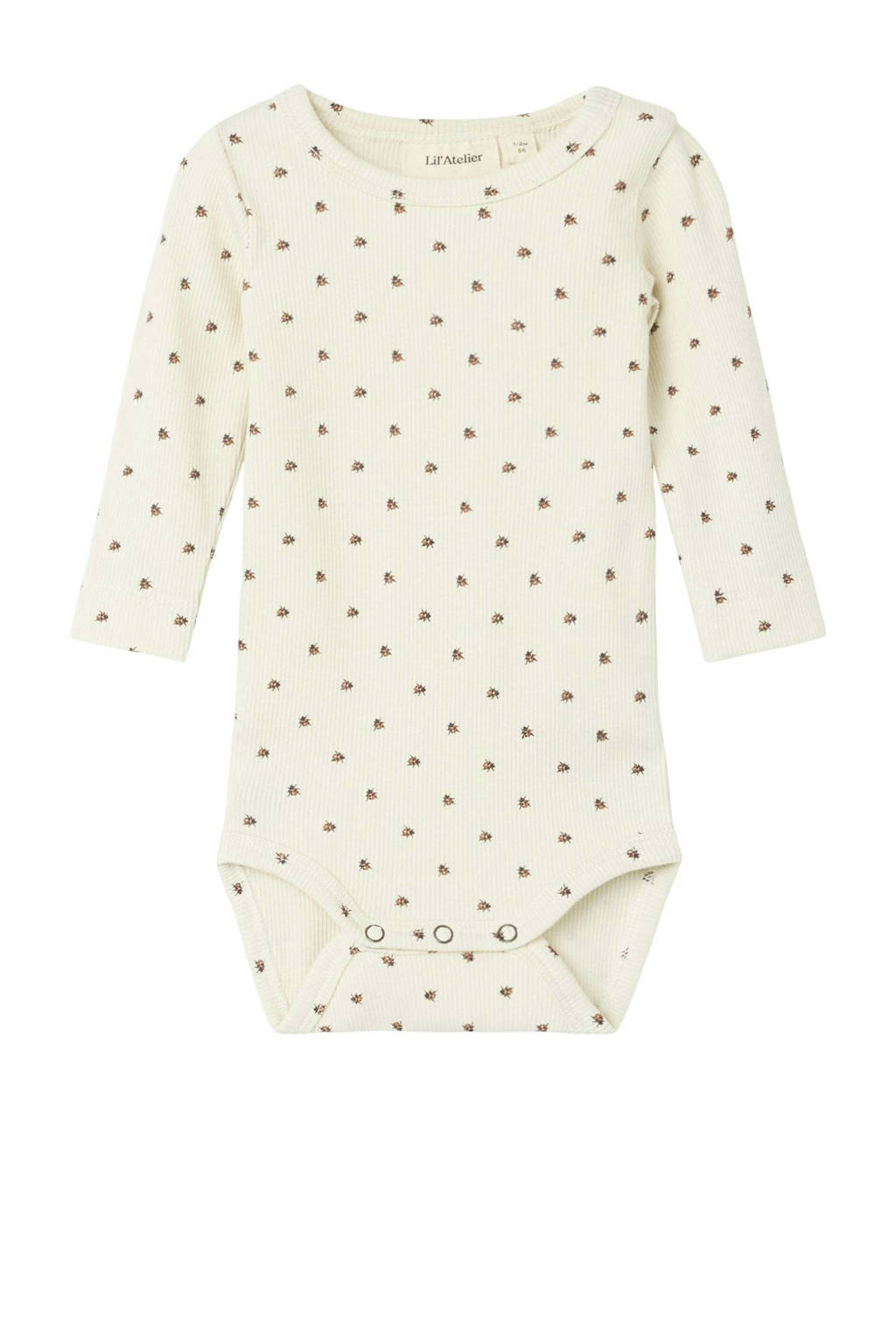 LIL' ATELIER romper NBNLAGO offwhite/rood