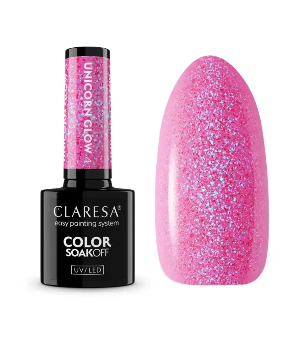 Claresa - *Unicorn Glow* - Esmalte semipermanente Soak off - 04