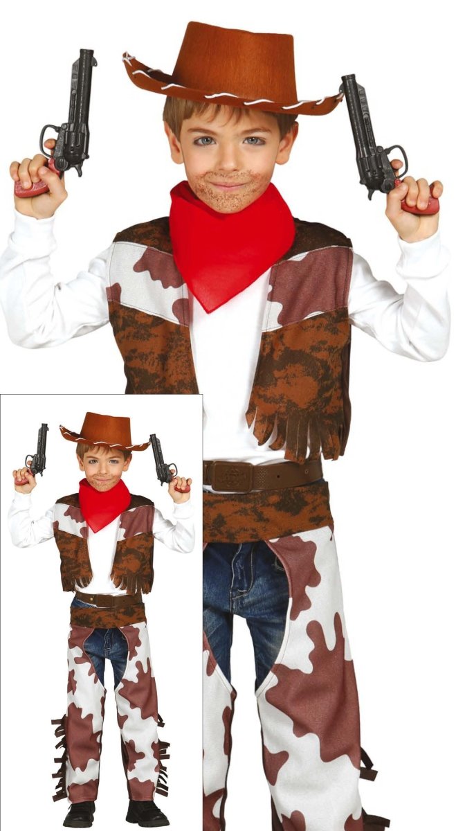 Cowboy Kostuum Kind Bruin