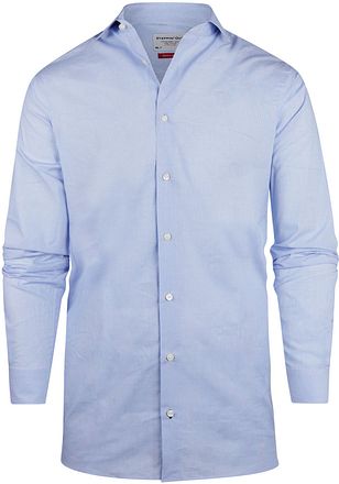 Steppin' Out Overhemd Extra Lange Mouw Ruit Blauw SM6007.0003-2001 kopen