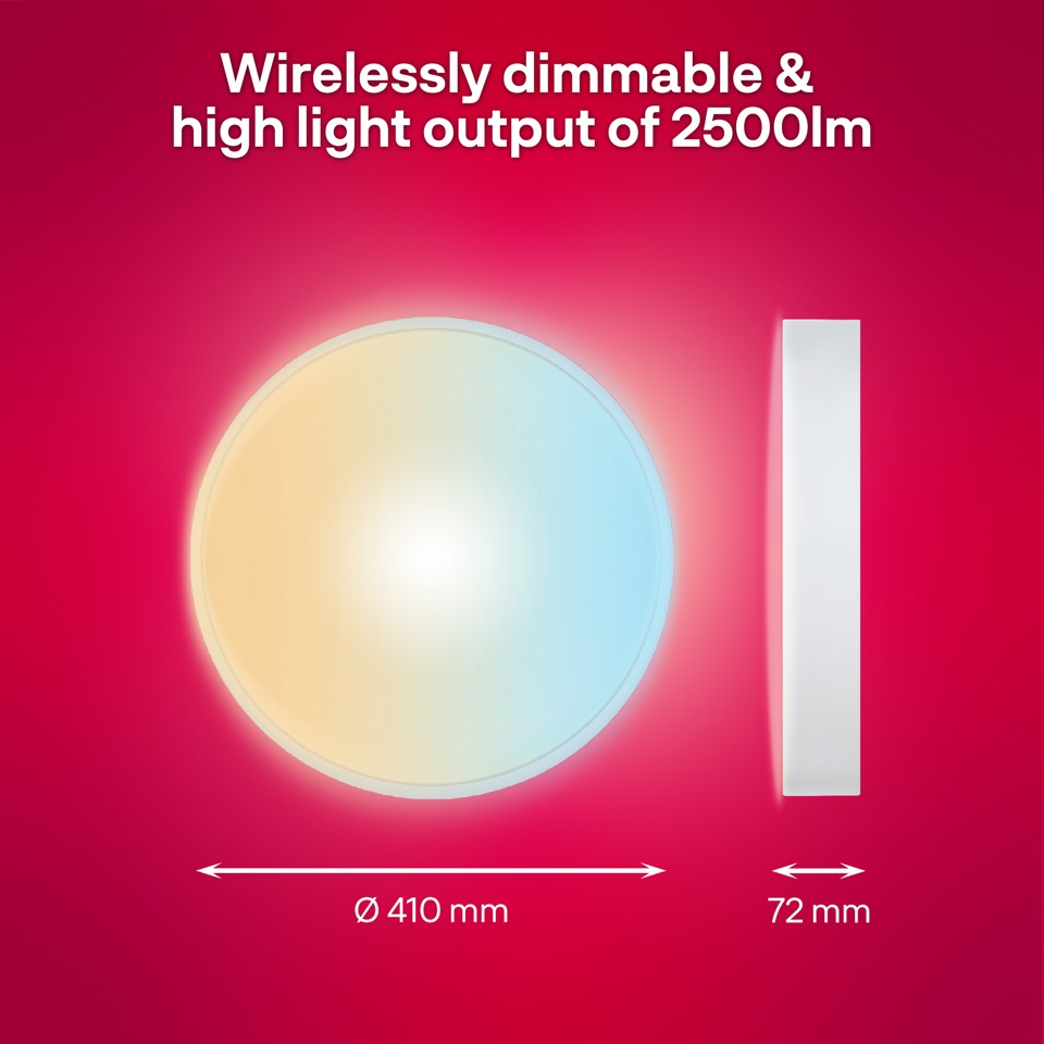 Innr - Round Ceiling Lamp Comfort - 1 Pack RCL 240 T - Zigbee
