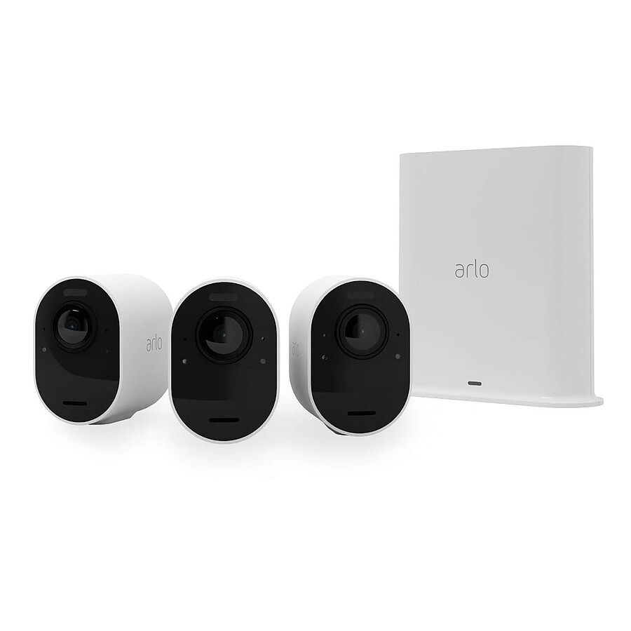 Arlo Ultra 2 Camera Kit x3 - Blanc