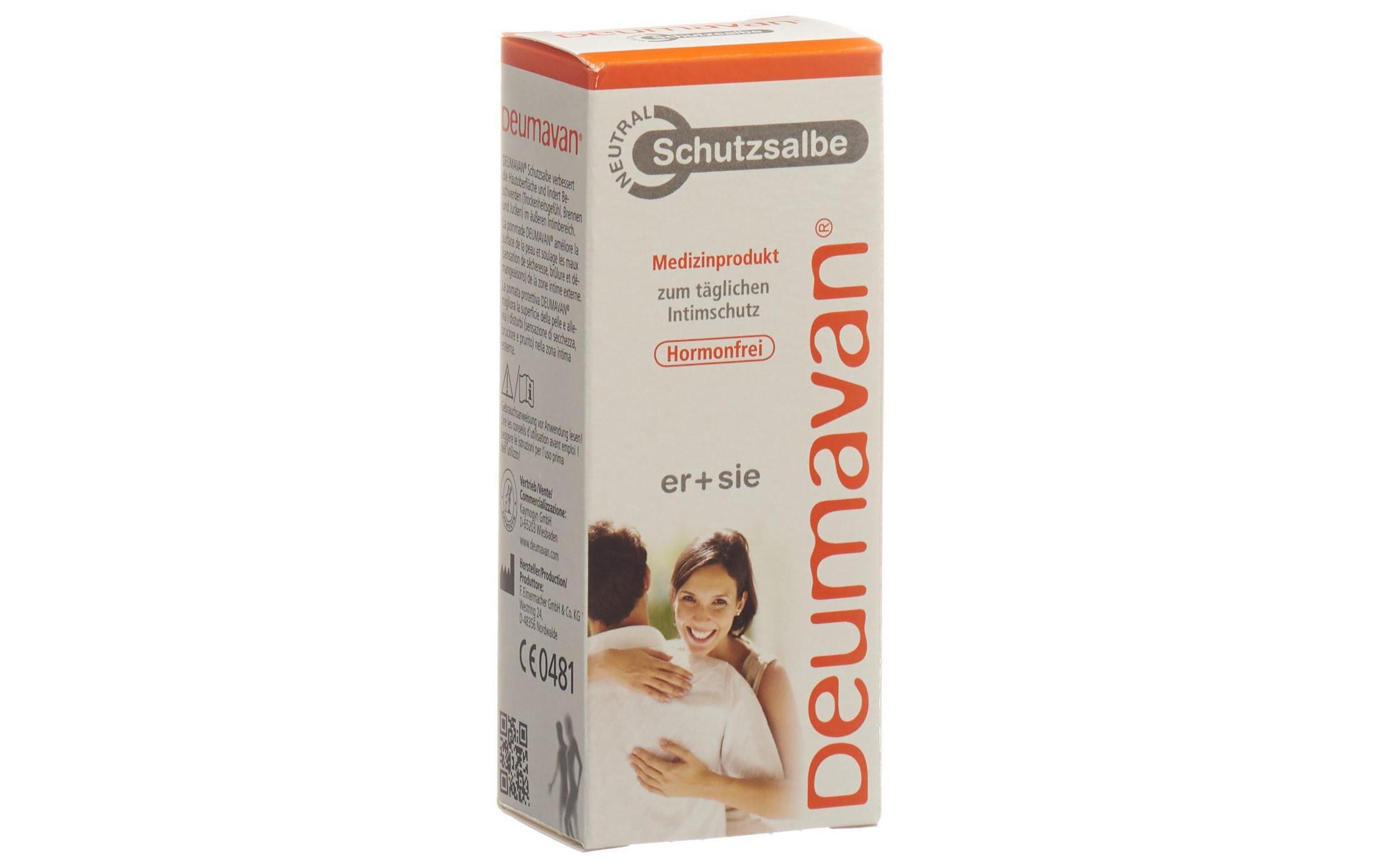 Intimpflege Schutzsalbe Neutral 50 mlPflegende Schutzsalbe für den Intimbereich