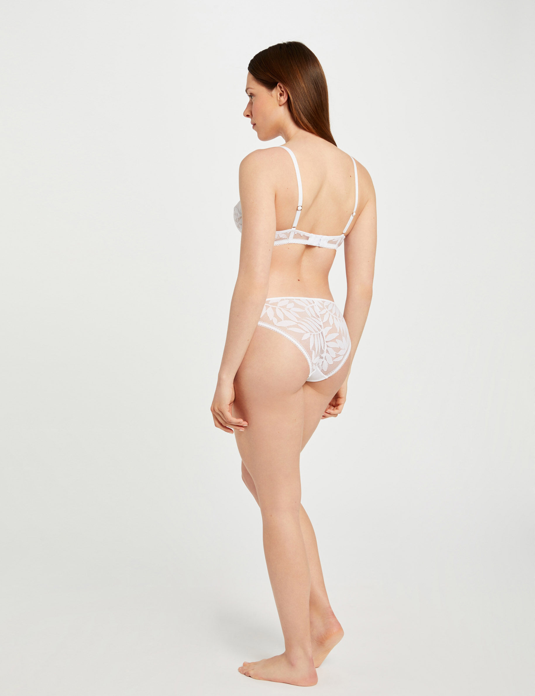 Soutien-gorge armatures blanc femme - blanc