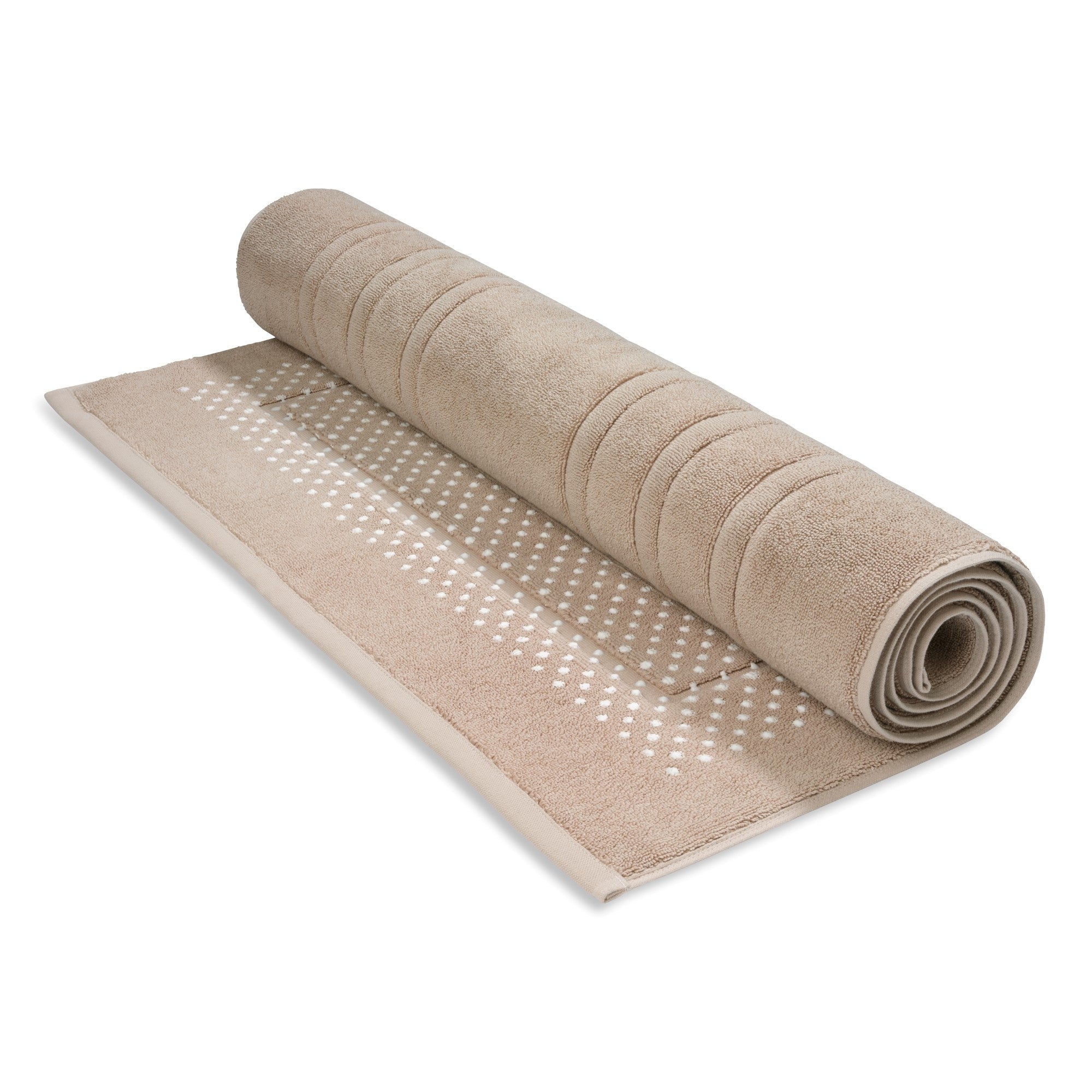 Houston Badmat Almond | 70 x 140 cm | Beige | Katoen