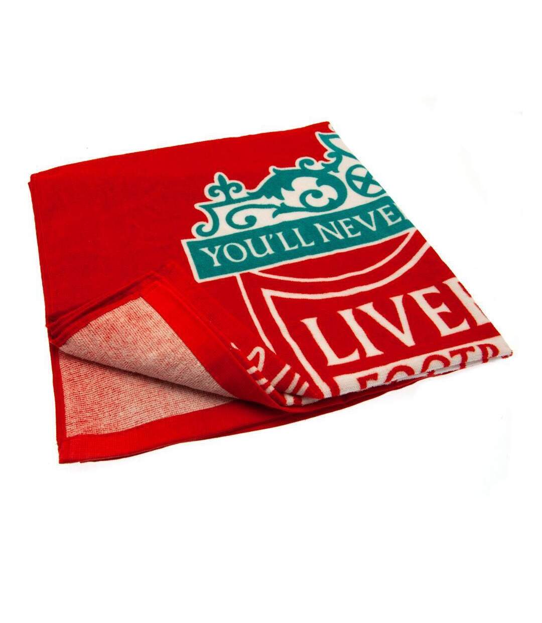 Liverpool FC - Serviette de plage YOU'LL NEVER WALK ALONE (Rouge) - UTTA8008