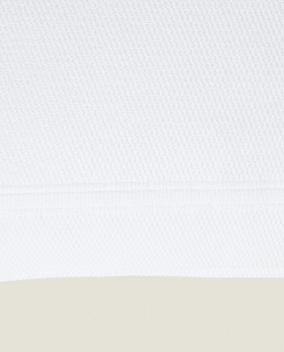CAPA DE ALMOFADA DE ALGODÃO COM BORDA