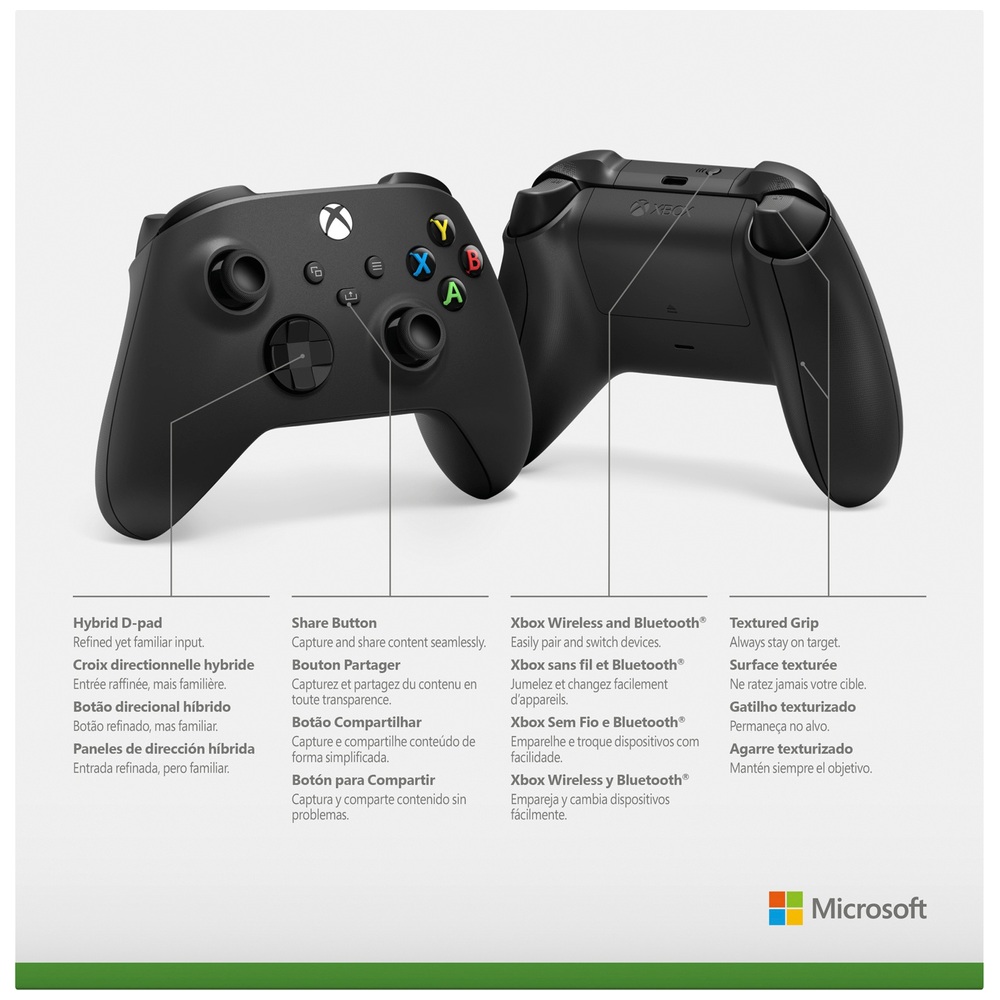 Xbox Wireless Controller – Carbon Black