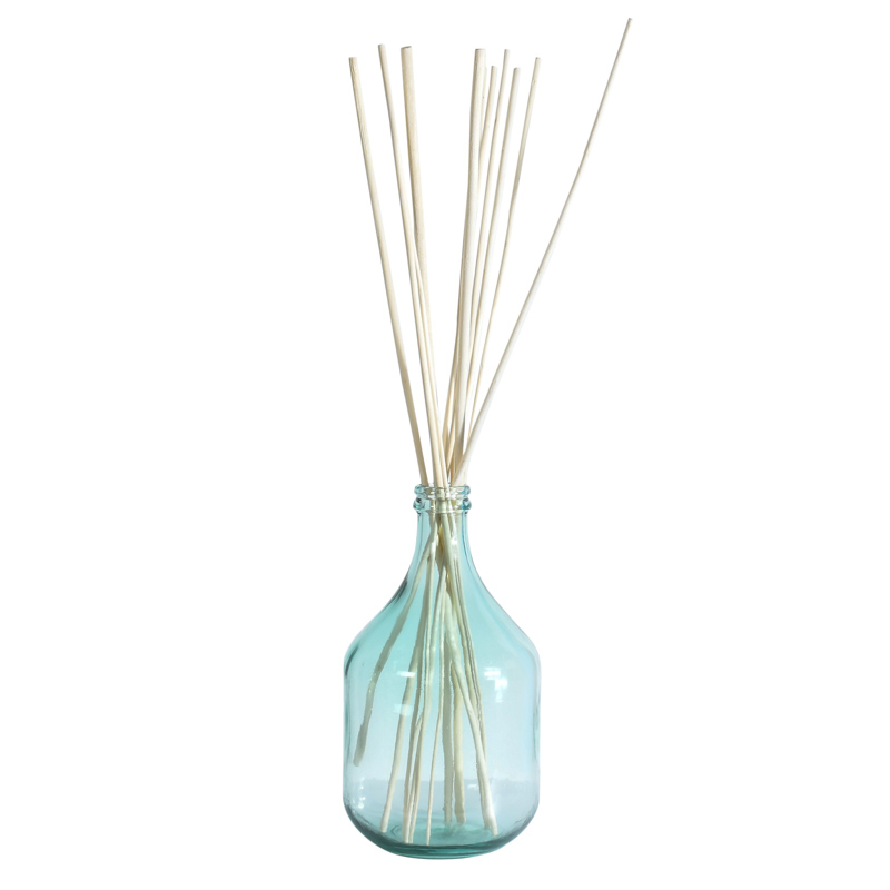 12 tiges de jute blanchi