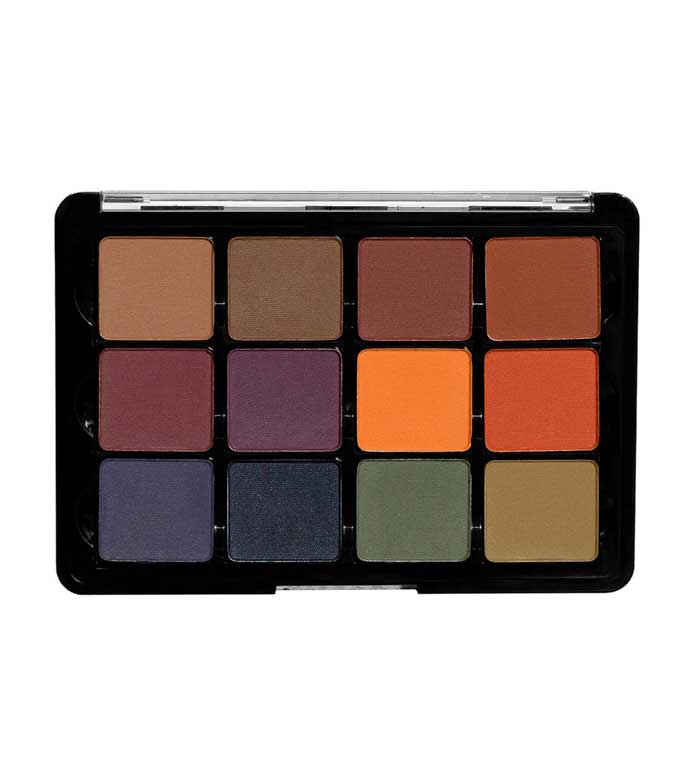 Viseart - Paleta de Sombras Slim Pro - VPE04: Dark Mattes
