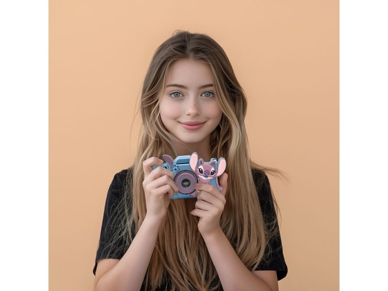 Lexibook Kinderkamera mit Schutz Stitch Robuste Digitalkamera für junge Fotografen