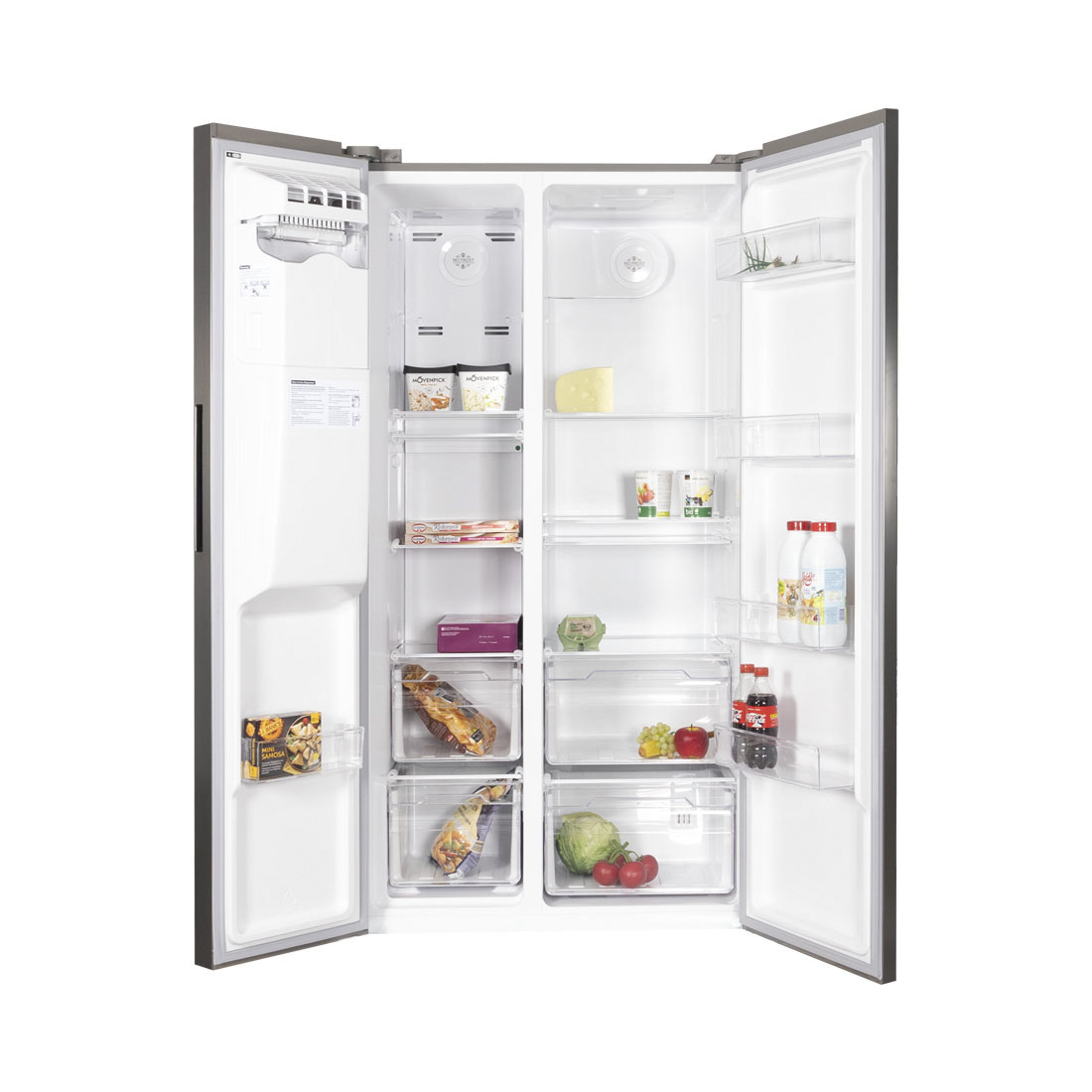 Kibernetik FC513 Food Center Side by Side mit Icemaker 513 Liter, NoFrost