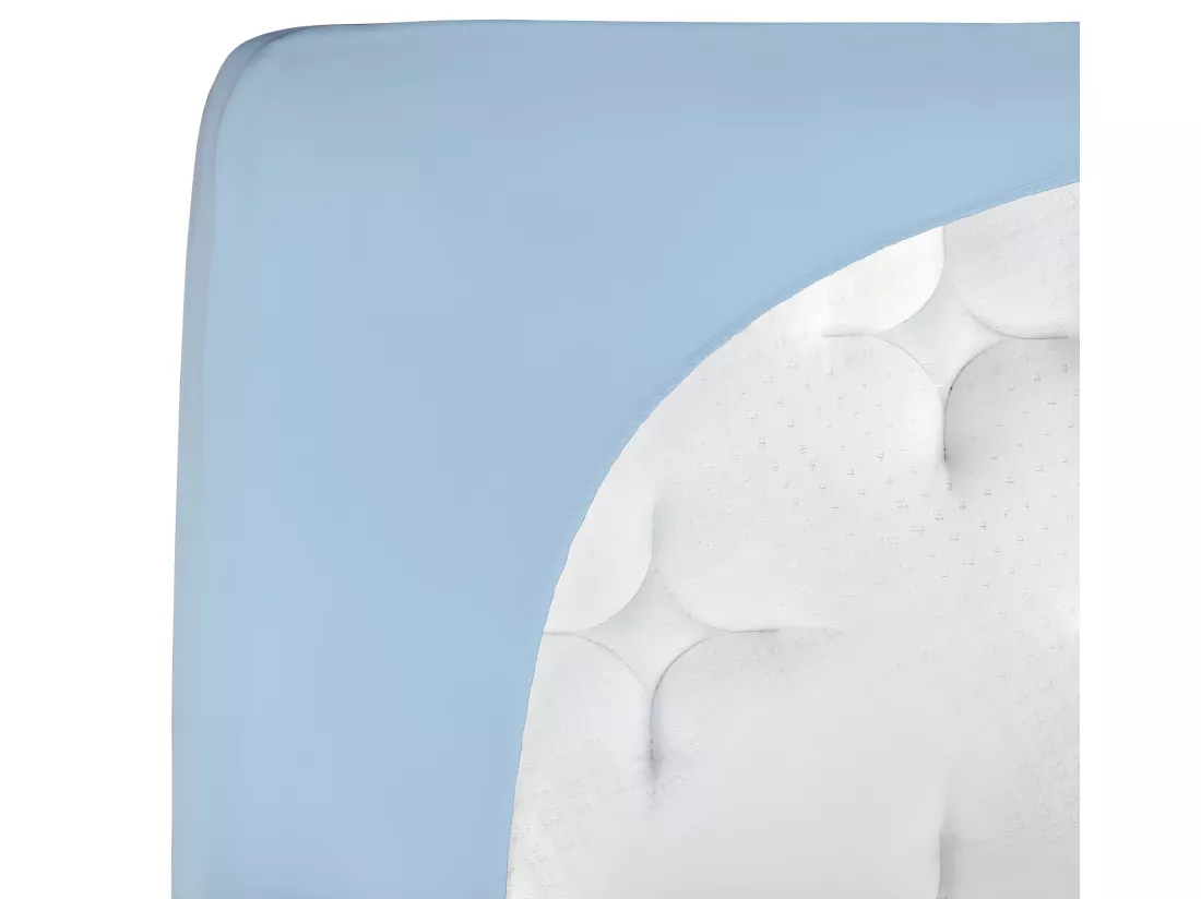 MINEA | Alèse B-Sensible Bleu ciel bébé | Impermeable & Anti-acariens