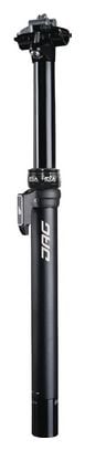 Tige de Selle Télescopique Exa Form JAG EX Passage Externe Noir Commande incluse - Produit Reconditionné