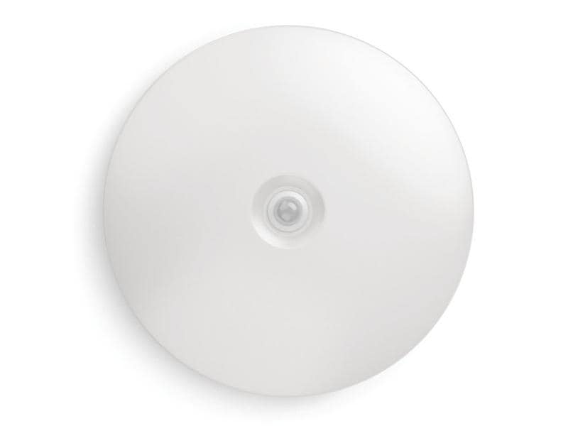 Philips Mauve Deckenleuchte IR weiss 600 lm MyLiving LED Deckenlampe mit Bewegungsmelder