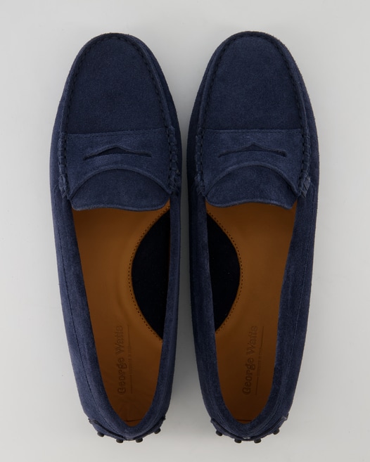 George Watts D0040002/005 Slipper in Blau