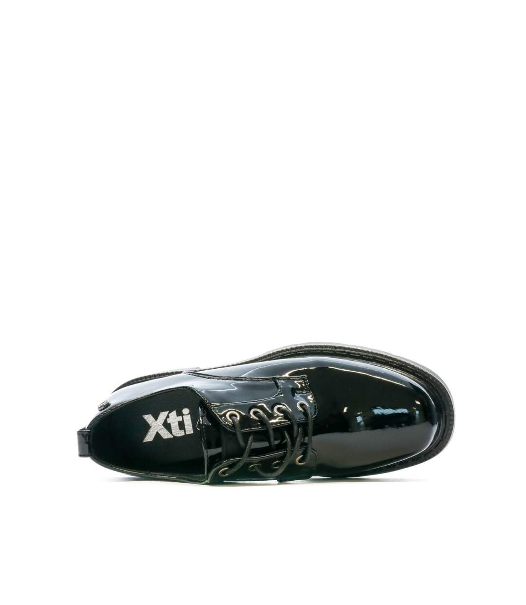 Derbies Noires Femme Xti Chunky