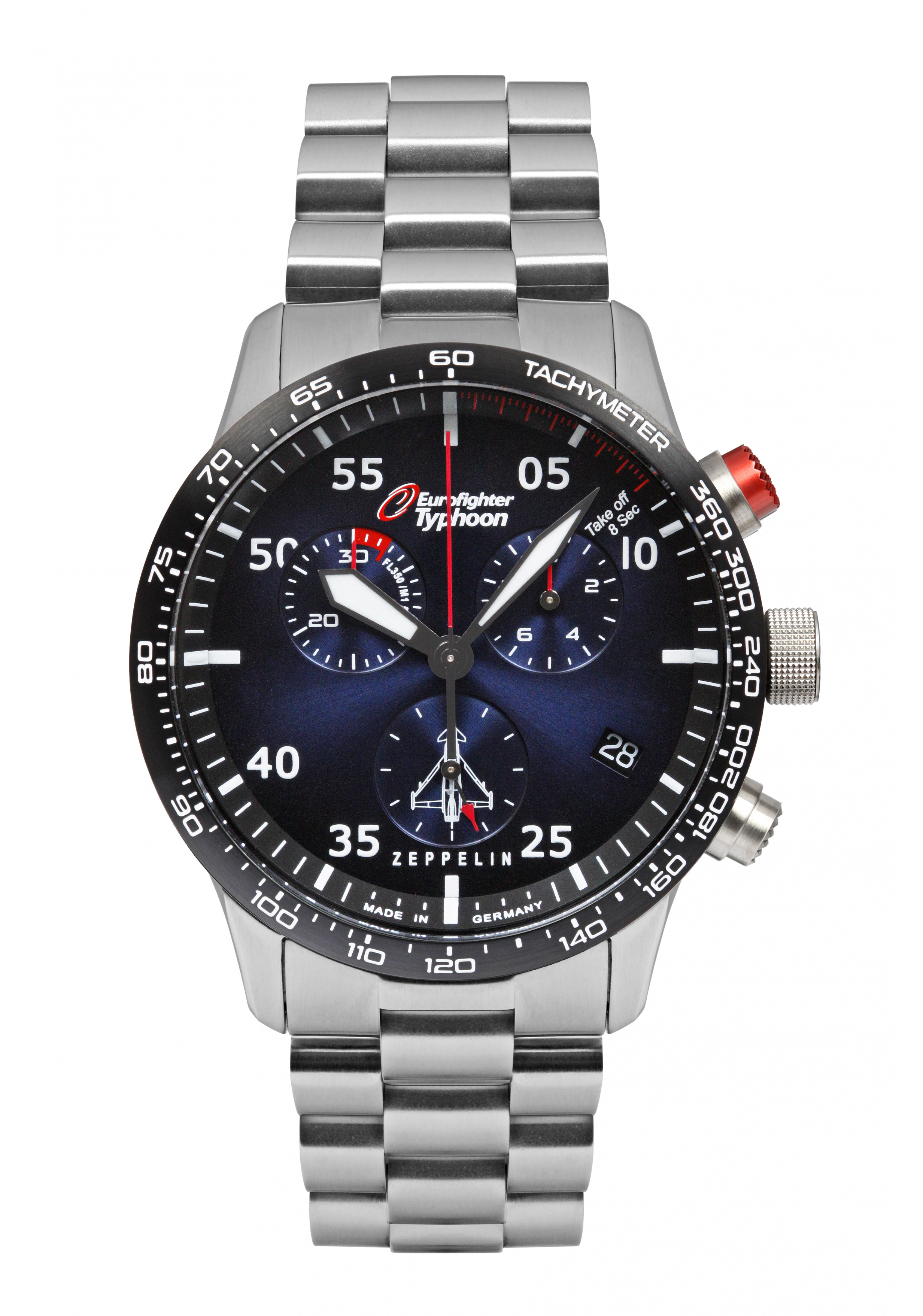 Zeppelin Eurofighter Chronograph Typhoon 7298M-3