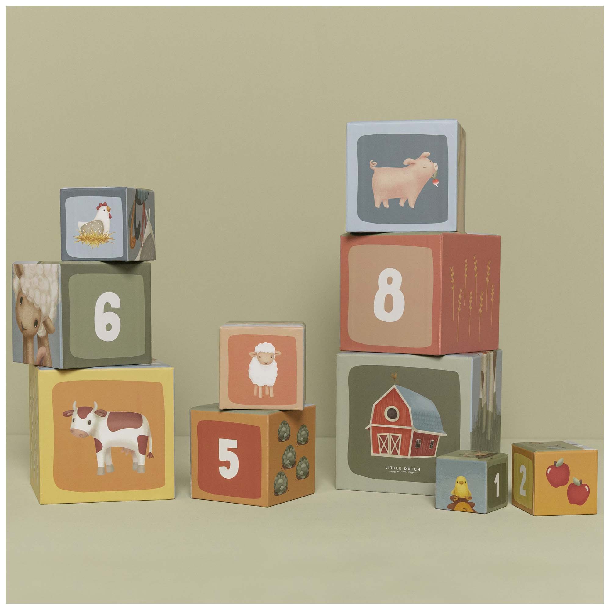 Little Dutch Stapeltoren Little Farm multi