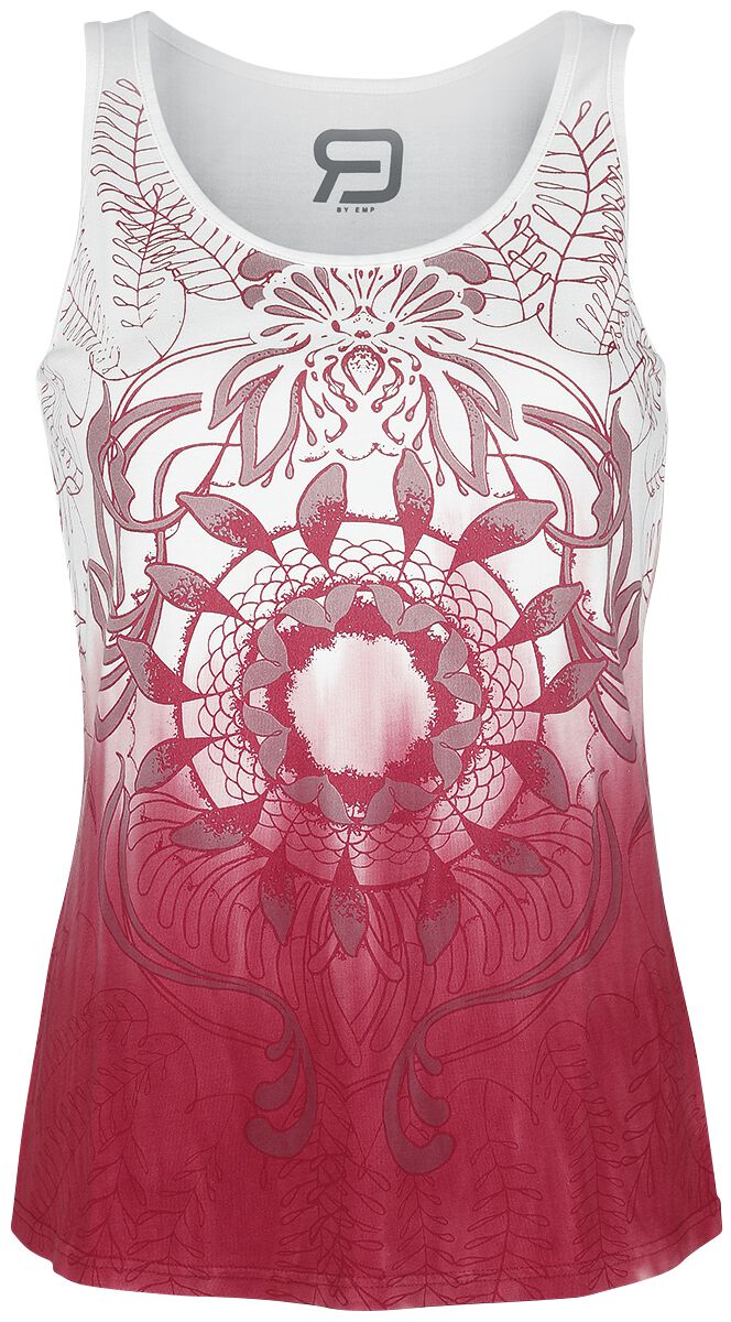 Débardeur dégradé de couleur et imrpimé mandala | RED by EMP Top