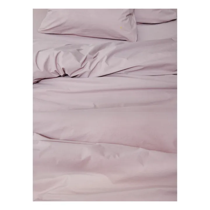 La cerise sur le gâteau Drap-housse Celeste en coton bio | Rose pâle