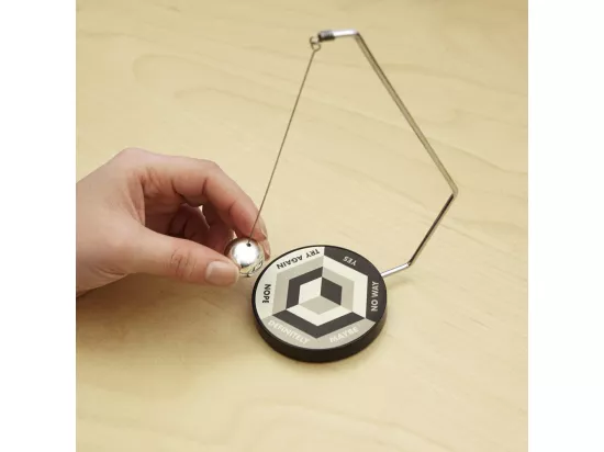 Pendule de décision Argent Kikkerland