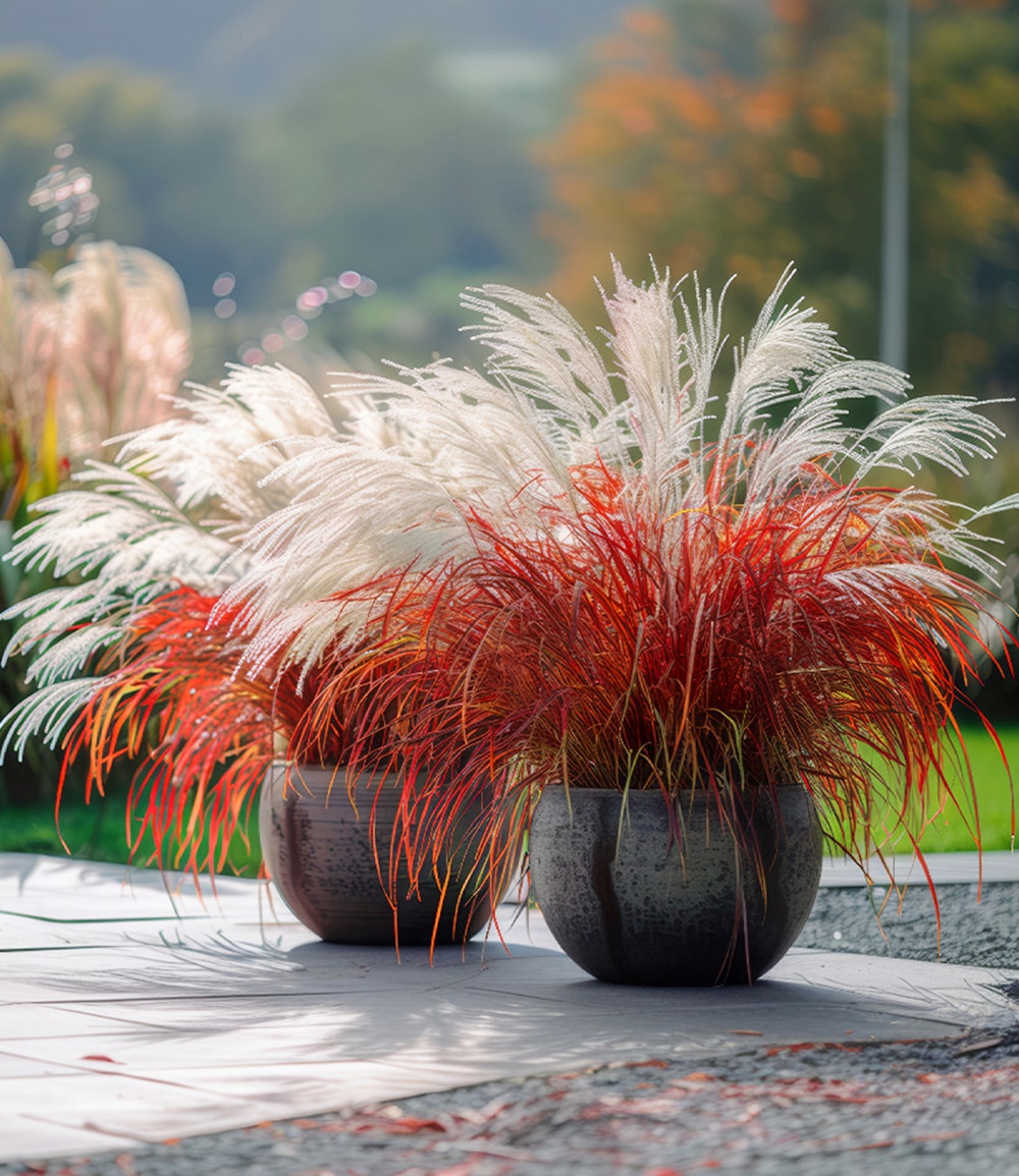 Miscanthus 'Lady in Red®'