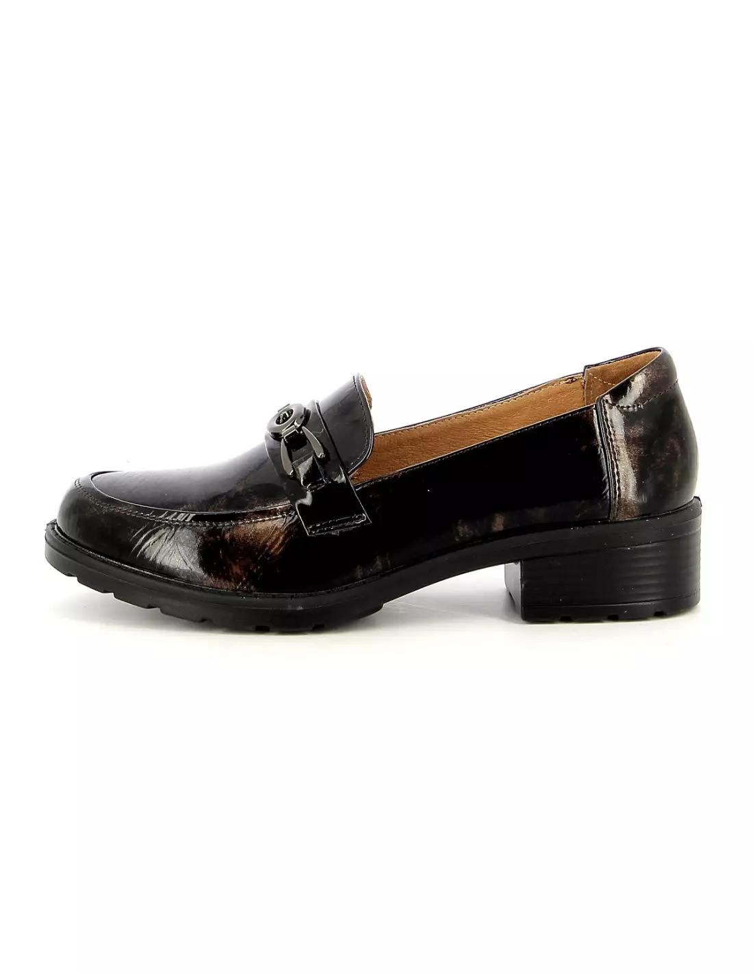 INFINI JOUSSE - Mocassins & bateaux vernisbronze