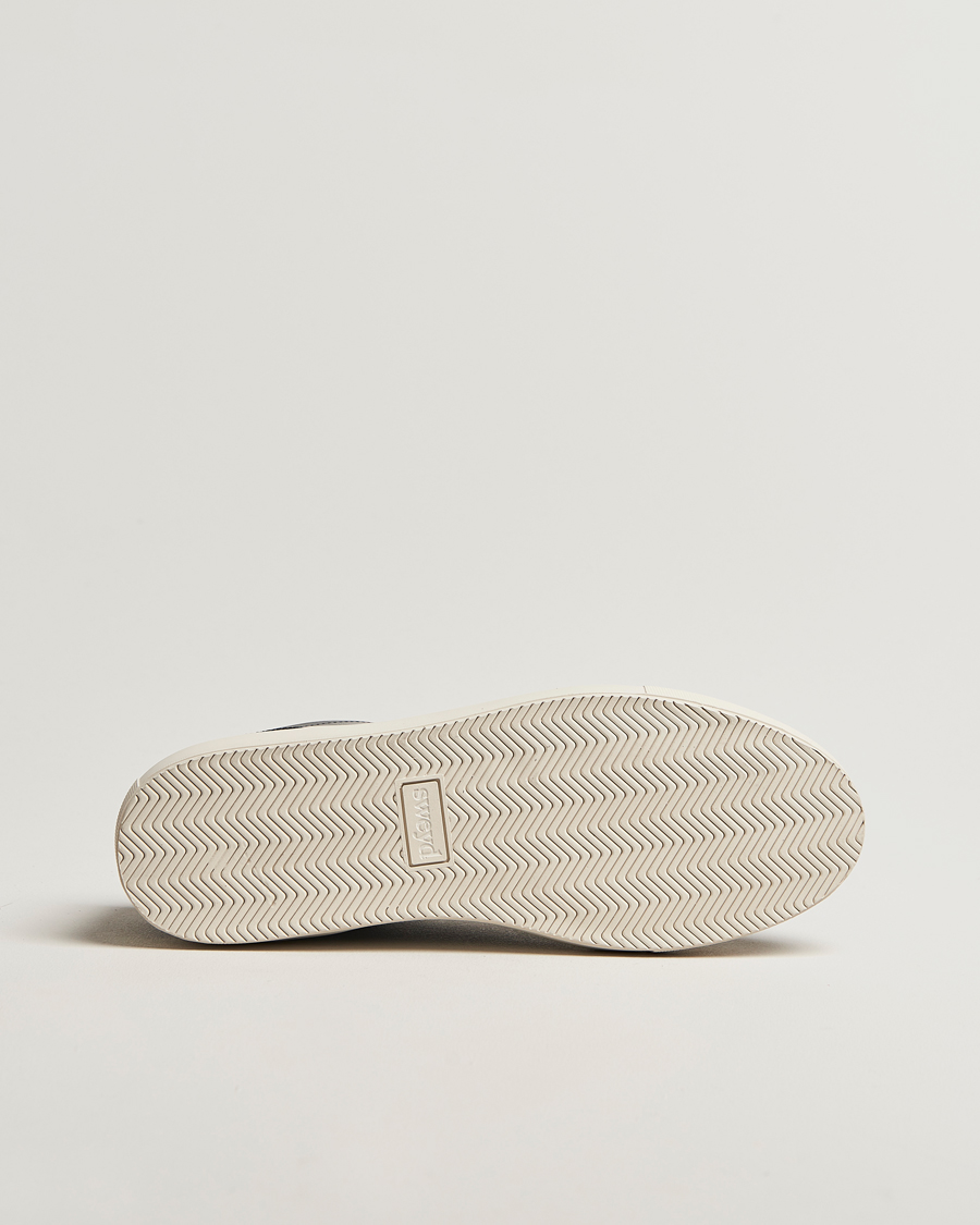 Sweyd Center Leather/Suede Sneakers Navy