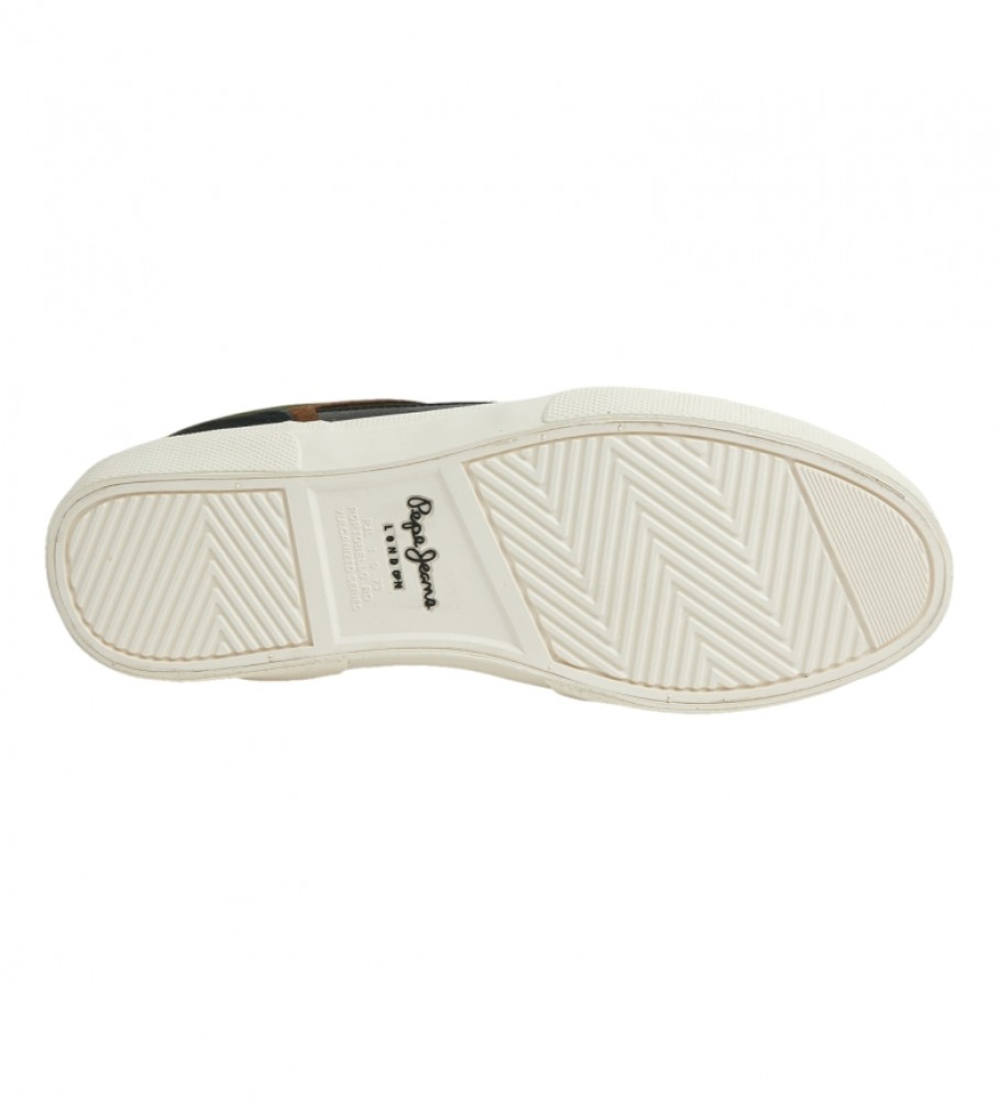 Tênis Pepe Jeans Kenton Masterlow em couro preto