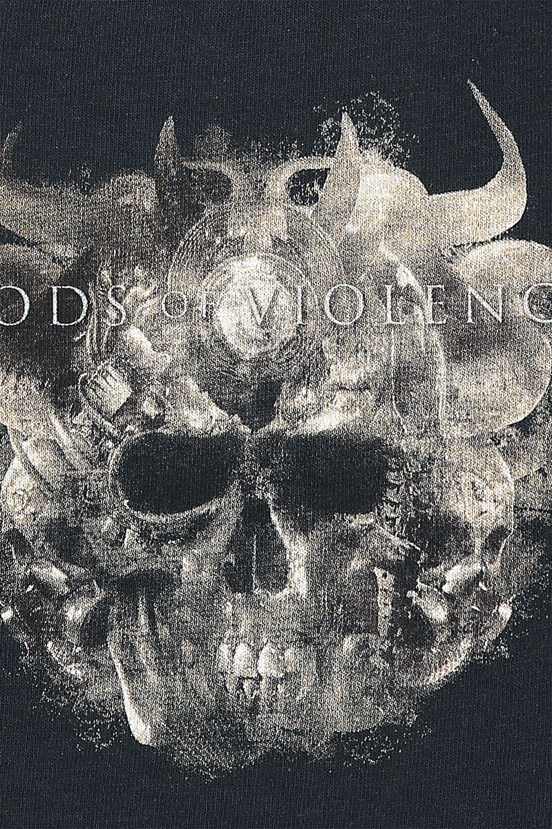 Gods Of Violence-Skulls | Kreator T-Shirt Manches courtes