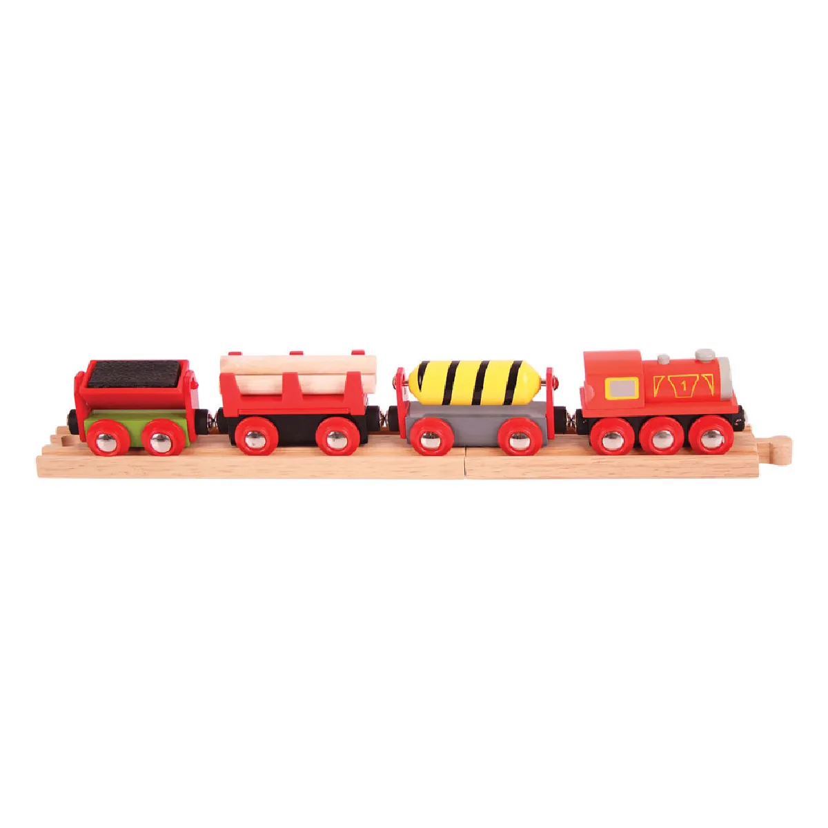 Bigjigs Rail Moteur et Wagons