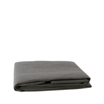 Balkonscherm doek polyester grijs ca. 90 x 500 cm