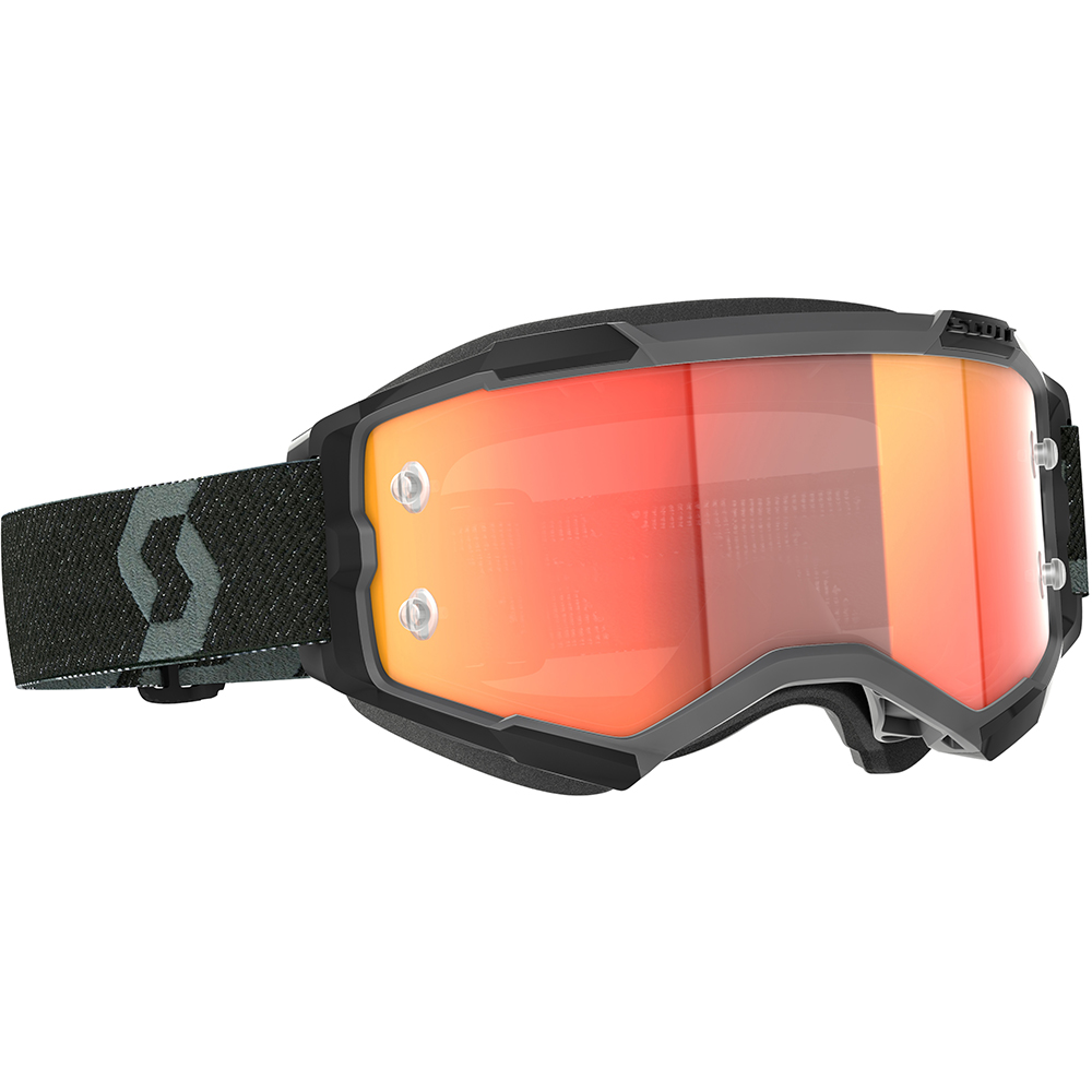 Scott - Masque Fury Noir / Orange