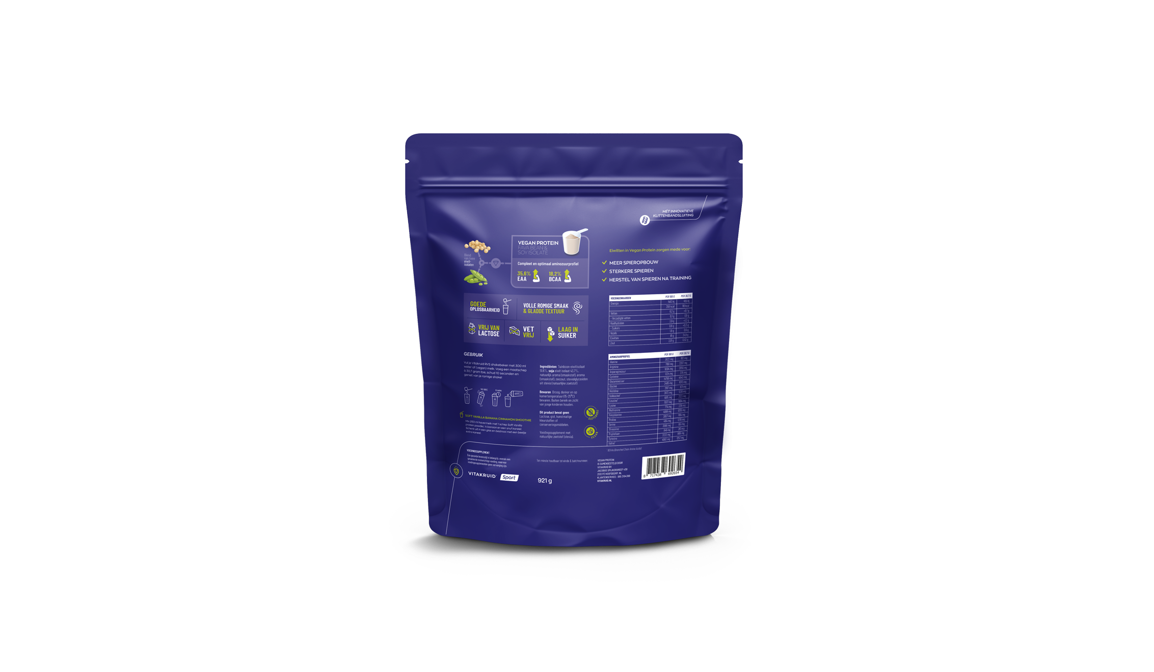 Vegan Protein Fava Bean & Soy Isolate