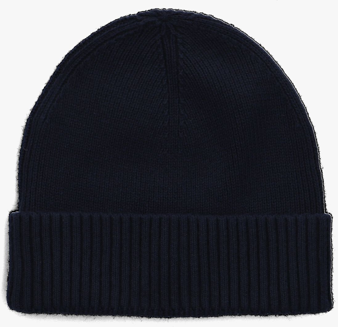 TOMMY HILFIGER blauwe tommy hilfiger muts gp flag beanie + scarf