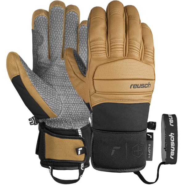 Gant de ski REUSCH HENRIK KRISTOFFERSEN CAMEL / BLACK