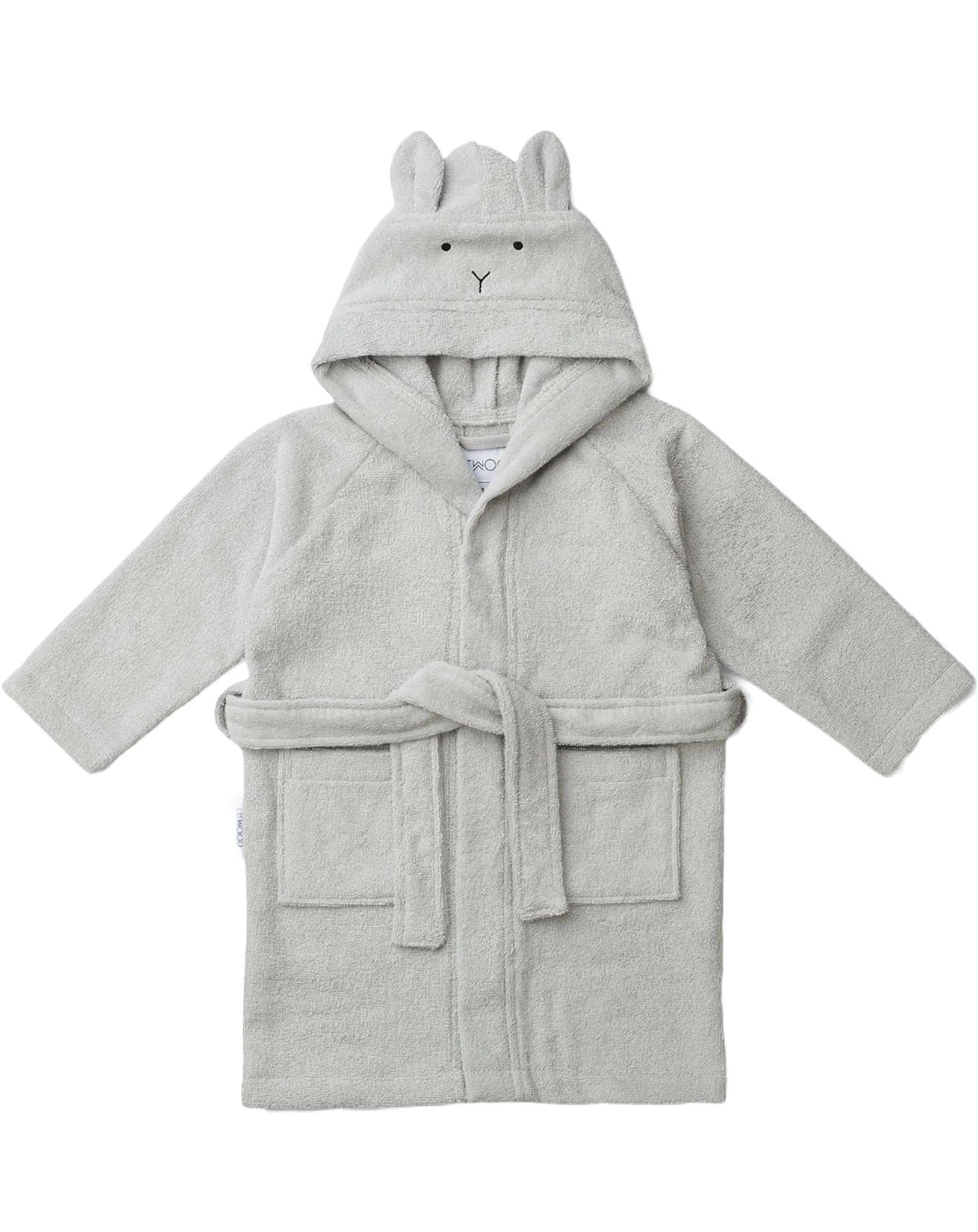 Bademantel LILY - RABBIT in grey