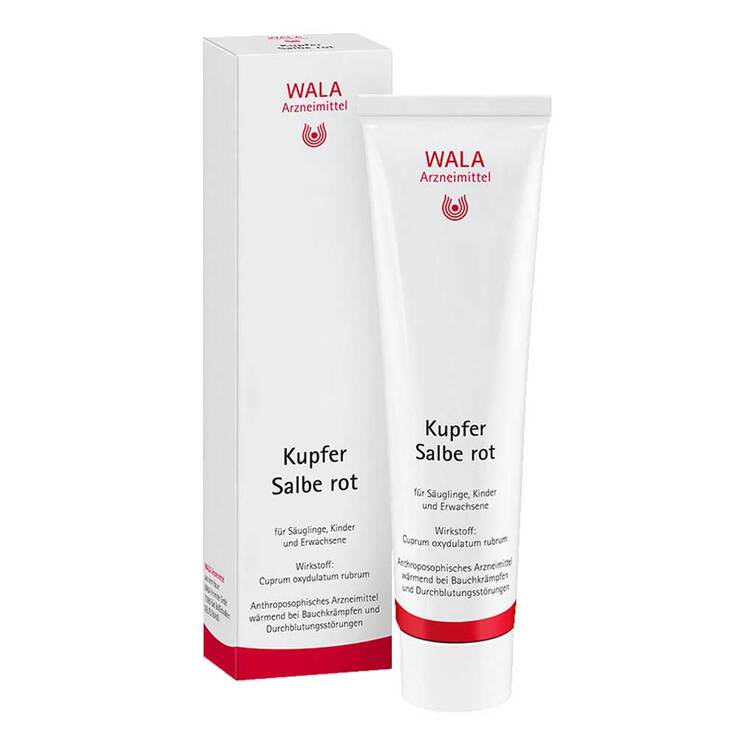 Kupfer Salbe rot, 100 g