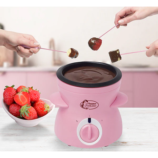 Fondue au chocolat compact 25 W Sweet Dreams rose Bestron